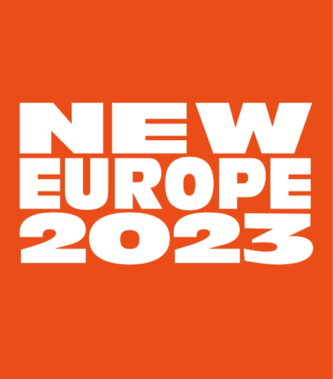 Plakat New Europe 2023